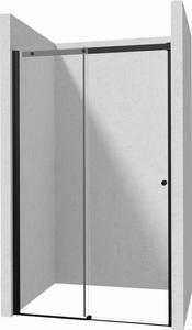 Pojedyncze drzwi przesuwne prysznicowe firmy Deante, kolor: nero, nr katalogowy: KTSPN10P Zabudowa wnki: pojedyncze drzwi przesuwne 100 cm - 2877231929