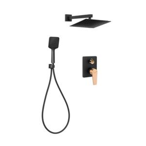 Zestaw podtynkowy z bateri podtynkow 2-funkcyjn Midnight BS-35-014 producent Invena - 2874240142
