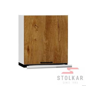 Szafka kuchenna grna: BONO DB LEFKAS/BI W60/68 SLIM P/L OKAP SREBRNY, szeroko: 600 mm. Producent Stolkar, nr kat: KBOWDLBI010A547 - 2874716920