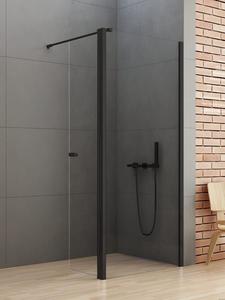 NZ2 KABINA NEW SOLEO BLACK WALK-IN U 70x195 CZYSTE 6mm ACTIVE SHIELD 2.0 , PRODUCENT: NEW TRENDY, NUMER KAT: K-0778 - NTK - 2878215332