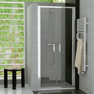 Drzwi prysznicowe dwuczciowe Top-Line produkcji SanSwiss TOPP207000107 - 2849860366