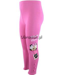 Legginsy Myszka Minnie rowe - 2861448644