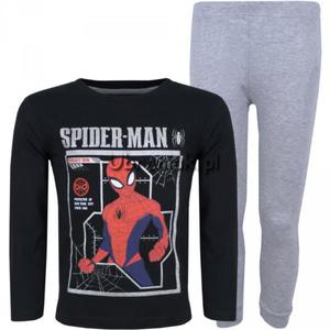 Piama Spiderman czarna - 2865119118