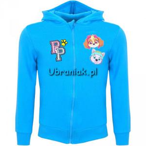 Bluza Psi Patrol z kapturem niebieska - 2869966462