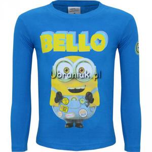 Bluzka Minionki Bello niebieska - 2869886475