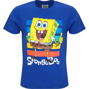 Koszulka SpongeBob niebieska - 2873309057