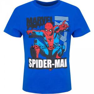 T-shirt Koszulka Spiderman Spider niebieska - 2873747032