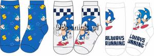 Skarpetki Sonic chopice 3-pack - 2877544396