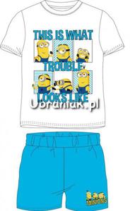 Piama letnia Minionki biao-niebieska - 2878655912