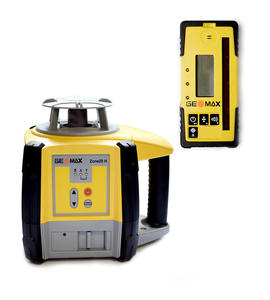 Niwelator laserowy GeoMax Zone 20H z odbiornikiem GeoMax ZRD105 Digital - 2874716565