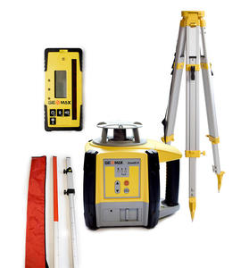 Niwelator laserowy GeoMax Zone 20H z odbiornikiem GeoMax ZRD105 Digital oraz at laserow i statywem aluminiowym - 2874716569