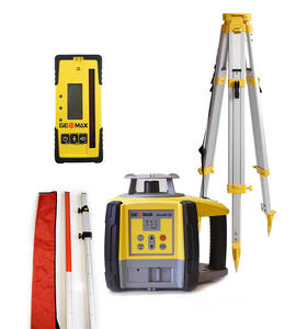 Niwelator laserowy GeoMax Zone 20HV z odbiornikiem GeoMax ZRP105 Pro oraz at laserow i statywem aluminiowym - 2868811662