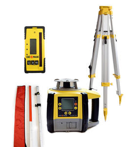 Niwelator laserowy GeoMax Zone 60DG z odbiornikiem GeoMax ZRP105 Pro oraz at laserow i statywem aluminiowym - 2868811664