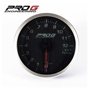 Wskanik temperatury spalin EGT Pro G Race Series RS C 60mm (amber red) PRG-26026-G2 - 2870111764