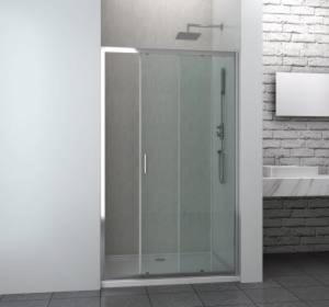 ELITE CHROME Drzwi prysznicowe do wnki przesuwne 100x195 cm S100 Sanotechnik - 2861269983