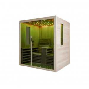 2 osobowa sauna na podczerwie CARBON 2 180x150x195 cm F10180 Sanotechnik - 2876713016