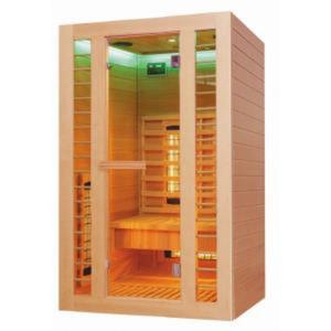 2 osobowa sauna na podczerwie SAFIR 120x105x190 cm H10120 Sanotechnik - 2874434197