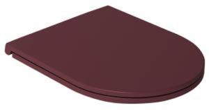 Deska WC wolnoopadajca Maroon Red INFINITY 40KF0543I-S Isvea - 2872452505