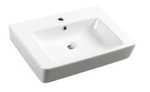 Umywalka ceramiczna 64 x 44,5 cm biay MODIS FS9C1 Aqualine - 2826528493