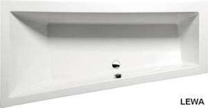 Wanna akrylowa asymetryczna 180 x 90 cm (lewa) ANDRA 72872 Polysan