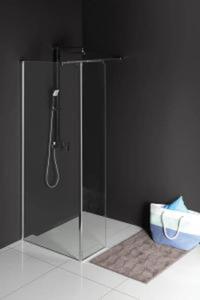 Kabina prysznicowa Walk-in 90 x 80 x 200 cm lewa szko czyste MODULAR SHOWER MS2A90MS2B80L Polysan - 2854975701