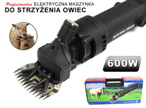 MASZYNKA DO STRZYŻENIA OWIEC PSÓW ITP 600W NOŻYCE - 1609920457