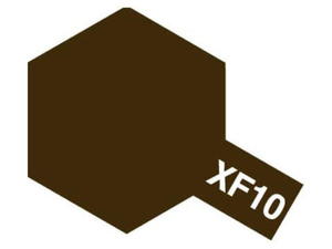 Farba emaliowa XF10 Flat brown - 2850351749