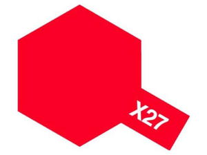Farba akrylowa X27 Clear red