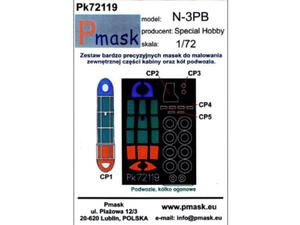 Maski do samolotu Northrop N-3PB - 2858388671