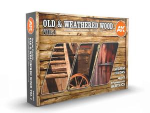 Zestaw farb Old & weathered wood vol.1 - 2859931345