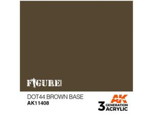 Farba akrylowa DOT44 Brown base - 2859931372