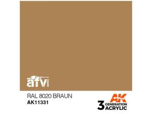 Farba akrylowa RAL8020 Braun