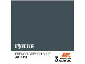 Farba akrylowa French greyish blue - 2859931466