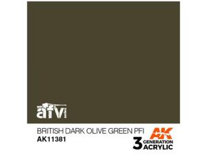 Farba akrylowa British dark olive green PF1 - 2862560385