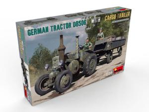 Traktor cignik Lanz D8506 z przyczep - 2862734319