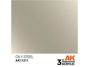 Farba akrylowa Oily steel
