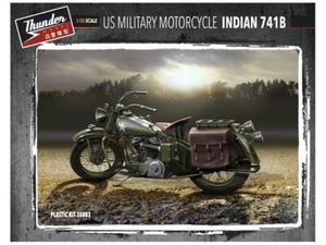 Motocykl wojskowy Indian 741B - 2874758319
