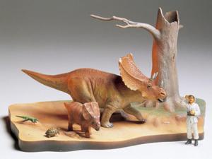 Dinozaur Chasmosaurus (diorama) - 2876190495