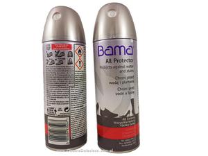 13-A23F BAMA POWER PROTECTOR NANO aquastop 200ml - zabezpiecza buty, torebki i ubrania przed wod i wilgoci - BAMA DE - 2871502525