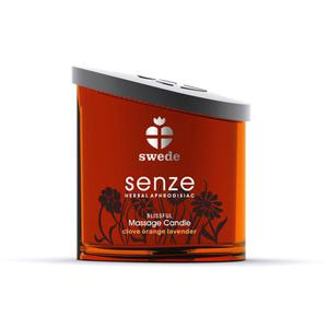 wieca do masau - Swede Senze Massage Candle - Godziki, pomaracza, lawenda - 2279257227