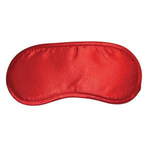 Maska na oczy - S&M - Satin Blindfold czerwona - 2279257258