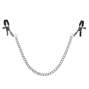 Zaciski na sutki - S&M - Chained Nipple Clamps - 2279257262