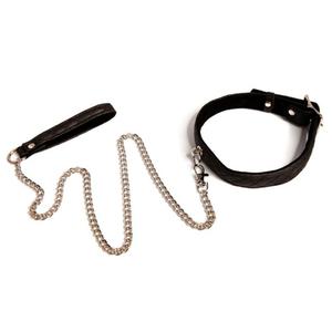 Obroa i smycz - Bettie Page Collar Me Collar and Lead Set - 2279257271