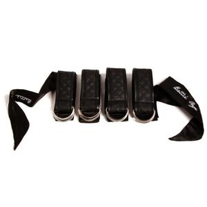 Tamy do wizania - Bettie Page Sweet On Satin Restraints Set - 2279257274