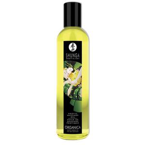 Organiczny olejek do masau - Shunga Massage Oil Organica Erotic Green Tea Zielona Herbata - 2279257288