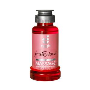 Balsam owocowy do masau - Swede Fruity Love Massage truskawkowe wino 100ml - 2279257309