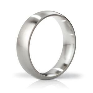 Stalowy piercie na penisa - Mystim His Ringness Earl Brushed 51mm - 2279257420