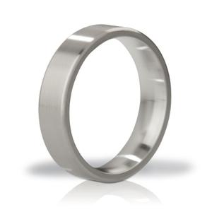 Stalowy piercie na penisa - Mystim His Ringness Duke Brushed 55mm - 2279257429