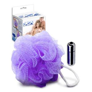 Wibrujca myjka seks pod prysznicem - Sex in the Shower Vibrating Mesh Sponge - 2279257457