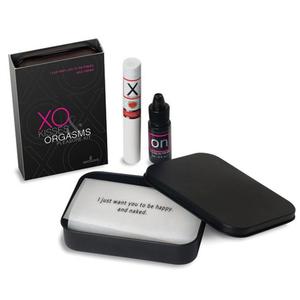 Zestaw pomadka i olejek stymulujący - Sensuva XO Kisses & Orgasms Pleasure Kit - 2279257493